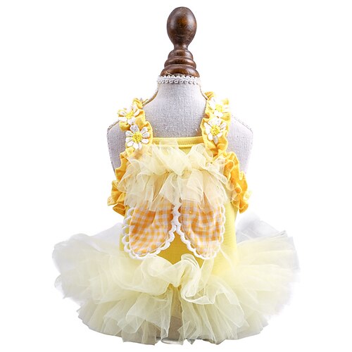 

Pet Skirt Clothes Small Fairy Skirts Cats And Cats Clothes Dog Clothes Rabbit Dress Puffy Princess Skirt for Small And Medium Dog Clothes