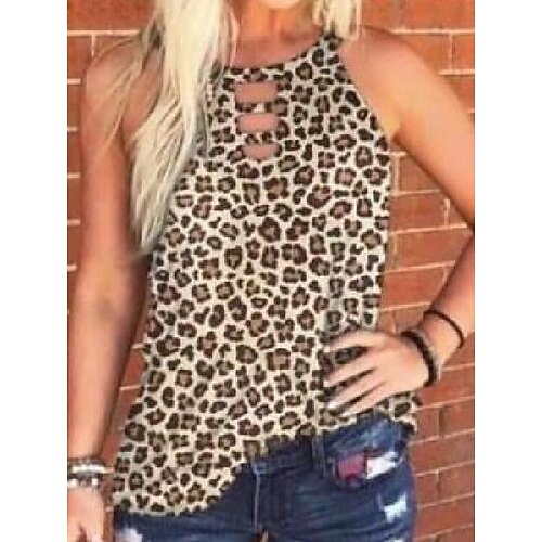 

Crew Neck Casual Cotton-Blend Shirts & Tops