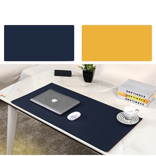

Large Size Desk Mat 35.417.70.08 inch Non-Slip Waterproof Leather Mousepad for Computers Laptop PC Office Home Gaming
