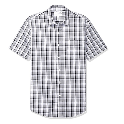 

Homme Chemise Plaid Col rabattu Rose Claire Bleu Jaune Bleu roi Bleu / Blanc Print Extérieur Plein Air Manche Courte Bouton bas Imprimer Vêtement Tenue Mode Casual Respirable Confortable / Eté / Eté