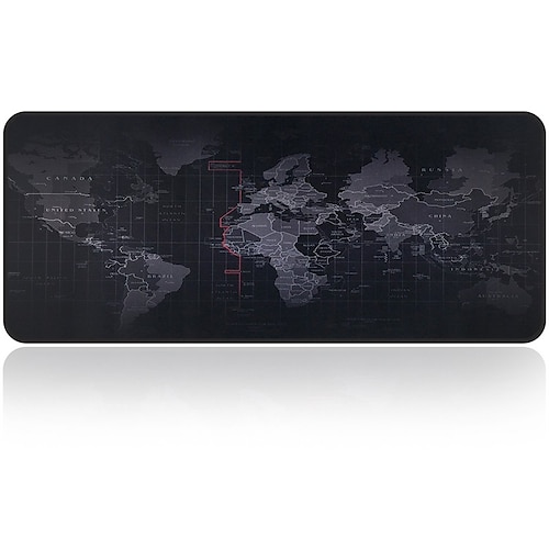 

Large Size Desk Mat 35.415.70.12 inch Non-Slip with Stitched Edges Rubber Cloth Mousepad for Computers Laptop PC Office Home Gaming
