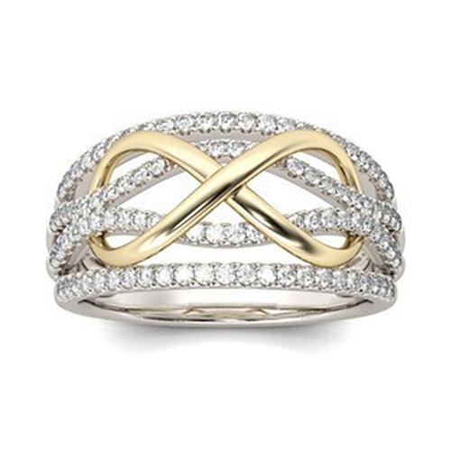 

1 pc Anello For Per donna Zirconi Bianco Matrimonio Giornaliero Lega Classico