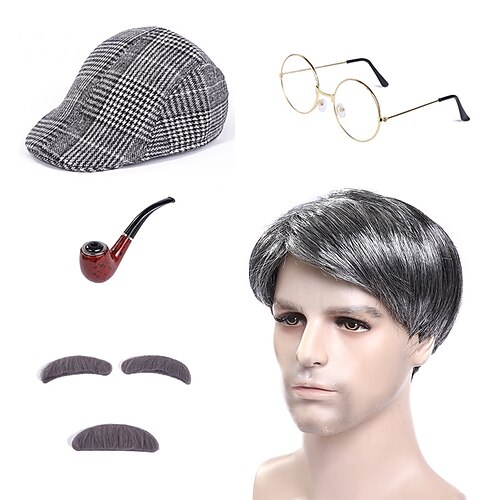 

The Great Gatsby Charleston Vintage Roaring 20s 1920s Outfits Cosplay Wigs Women's Costume Vintage Cosplay Event / Party Festival Glasses / Hat / Hat