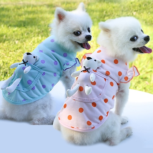 

Dog Cat Sweatshirt Patterned Animal Adorable Cute Dailywear Casual / Daily Dog Clothes Puppy Clothes Dog Outfits Soft Blue Costume for Girl and Boy Dog Polyester XL