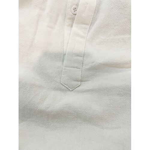 mænds 100% bomuld, ikke-trykt skjorte, langærmede toppe, forretningsmæssige elegante dagligt от Lightinthebox WW