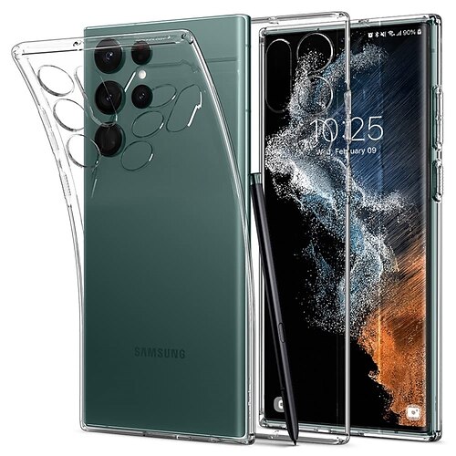

Phone Case For Samsung Galaxy Back Cover S22 Ultra Plus S21 FE S20 S10 S10 Plus S10 Lite Galaxy A22 5G Galaxy A22 4G Transparent Shockproof Transparent TPU
