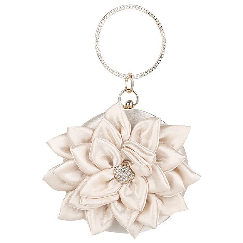 

Women's Evening Bag Polyester Flower Party / Evening Date round petals