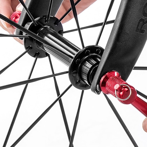 

ROCKBROS Outils de vélo Haute résistance Durable Facile à Installer Pour Vélo tout terrain / VTT Cyclisme Alliage aluminium Acier Noir Rouge