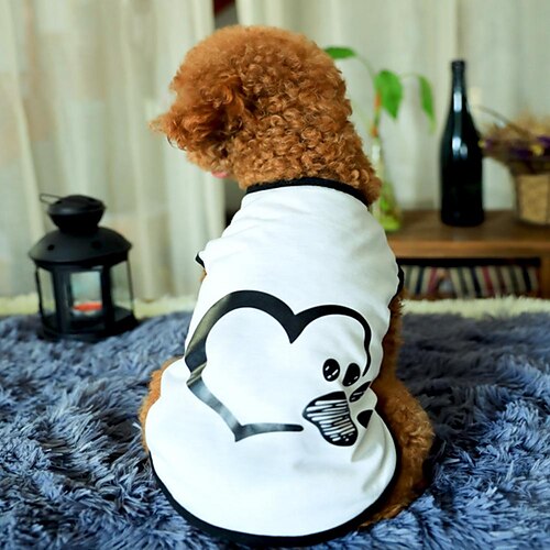 

Dog Vest Pet Vest Love Dog Foot Vest Dog Clothes Pet For Teddy Bomei Small Dog Clothes Spring And Summer