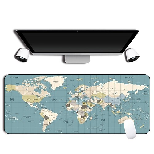 

Basic Mouse Pad Large Size Desk Mat 35.415.7 inch Non-Slip with Stitched Edges Rubber Cloth Mousepad for Computers Laptop PC Office Home Gaming