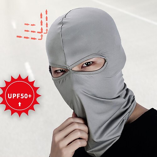 

Headwear Balaclava Neck Gaiter Neck Tube Solid Color Sunscreen Breathable Quick Dry Dust Proof Reflective Strips Bike / Cycling Dark Grey White Purple Lycra Summer for Men's Women's Adults' Outdoor
