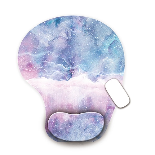 

Ergonomic Mouse Pad with Gel Wrist Rest Support Mouse Pads with Non Slip Rubber Base Memory Foam Mousepad Personalized Cute Mousepad Pain Relief Comfort Wrist Rest Pad for Home Office