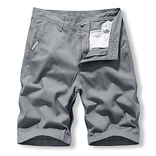 

Herre Cargoshorts Bermudashorts Arbeidshorts Lomme عادي Komfort Anvendelig Knelengde Avslappet Daglig Ferie 100 % bomull Gatemote Stilfull Militærgrønn Svart