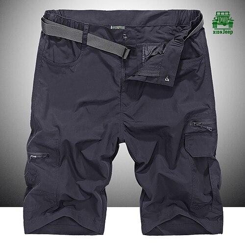 

Men's Hiking Cargo Shorts Multi-Pockets Breathable Sweat-Wicking Summer Shorts for Hunting Hiking Outdoor Exercise 60518 Army Green 60518 Khaki 60518 black M L XL XXL XXXL