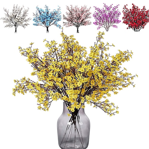 

Artificial Flowers Home Decorations Simulation Flowers Wedding Party Tabletop Display 2Pcs 50cm/20""