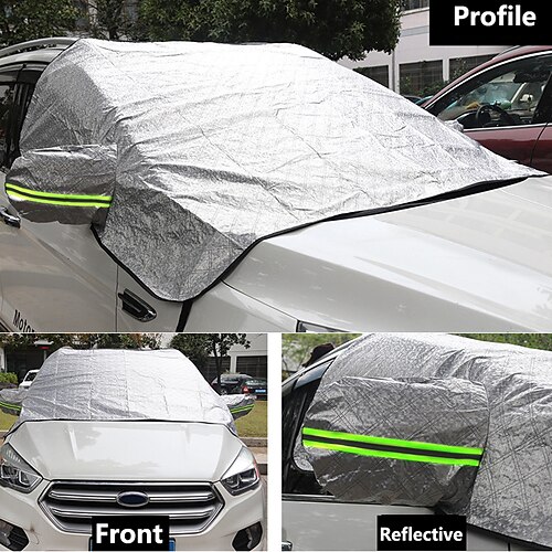 

Car Front Snow Frost Cover Windshield Sunshade Protector Outdoor Waterproof Winter Anti Ice Auto Automobile 1PCS