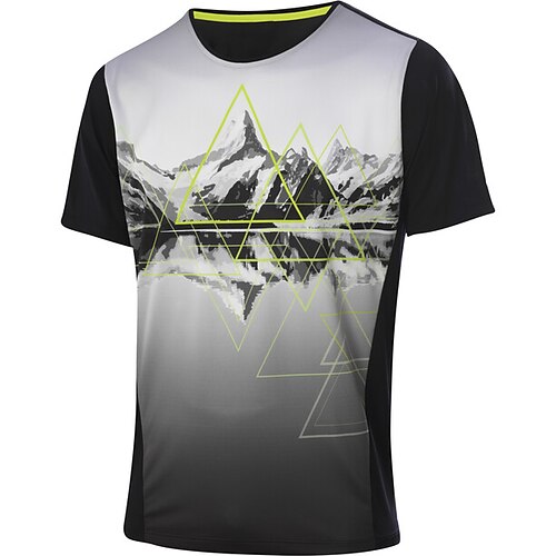 

21Grams Men's Downhill Jersey Short Sleeve Mountain Bike MTB Road Bike Cycling Grey Bike Breathable Quick Dry Moisture Wicking Polyester Spandex Sports Nature & Landscapes Clothing Apparel