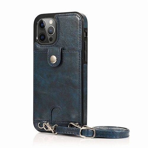

Phone Case For Apple Back Cover iPhone 13 Pro Max 12 11 SE 2020 X XR XS Max 8 7 Wallet Card Holder Shockproof Solid Colored PU Leather TPU