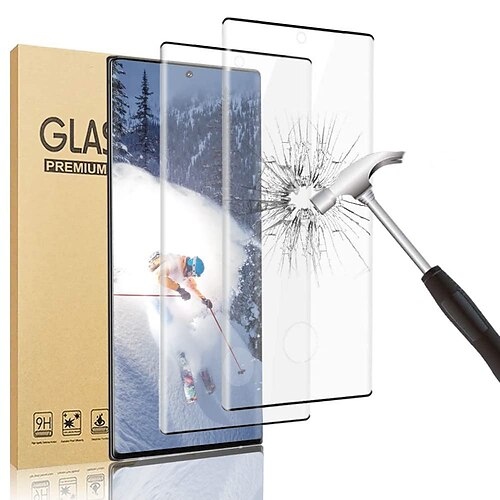 

[2PCS] 3D Tempered Glass Screen Protector For Samsung Galaxy S22 Ultra S21 Plus S20 FE A72 A52 A42 Anti-bubble 9H Hardness Full Curved