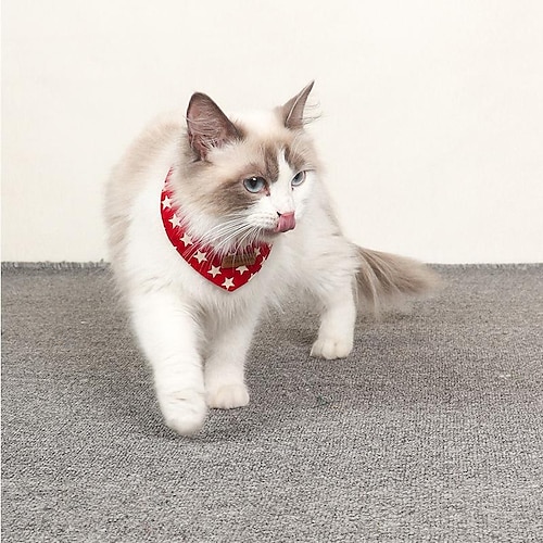 

kjæledyr spytt håndkle liten fersk koreansk kjæledyr smekke katt og hund universal smekke utsøkt mote enkelt tilbehør