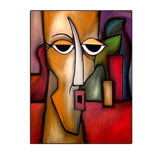 

Oil Painting 100% Handmade Hand Painted Wall Art On Canvas Vertical Abstract People Classic Modern Home Decoration Decor Rolled Canvas No Frame Unstretched
