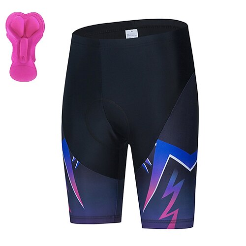 

21Grams Women's Bike Shorts Cycling Padded Shorts Bike Padded Shorts / Chamois Bottoms Mountain Bike MTB Road Bike Cycling Sports 3D Pad Cycling Breathable Quick Dry Dark Blue Polyester Spandex