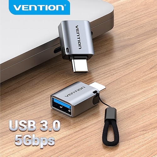 

Vention USB C Adapter Type C Male to USB 3.0 2.0 Female OTG Cable for Macbook Pro Huawei Mate 30 Samsung S10 USB OTG Connector