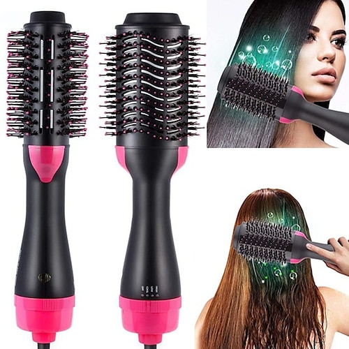 

One Step Hot Air Brush Household Hair Dryer Brush & Volumizer Hair Curler Straightener Salon Hair Styling Tools