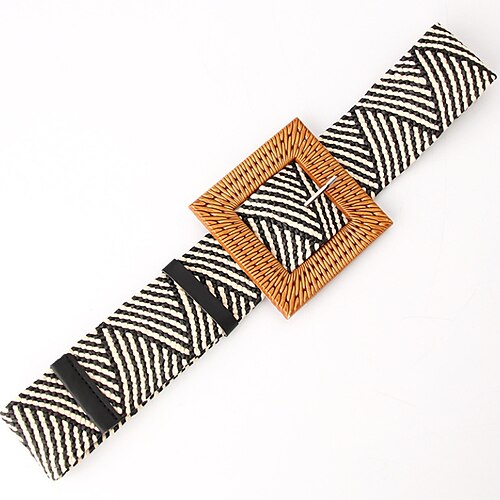 

Women's Unisex Web Belt Corset Belt Polyester Cotton Sliding Buckle O-ring Casual Classic Party Daily Multicolor White Black Brown