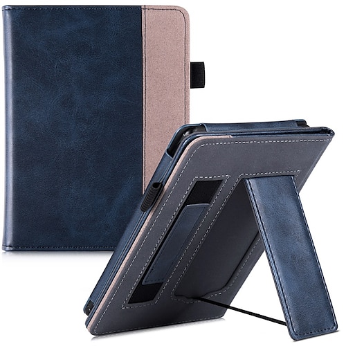 

Tablet Case Cover For Amazon Kindle Paperwhite 6.8'' 11th Kindle 6.0-in Portable Handle with Stand Butterfly sky Scenery PU Leather