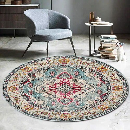 

Boho Mandala Door Mat, Indoor Rugs Absorbent Resist Dirt Entrance Rug, Non Slip Bathroom Rug,Machine Washable Inside Floor Mat Door Rugs Area Rug