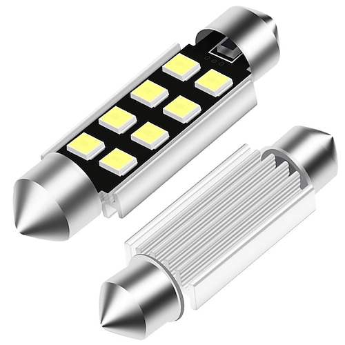 

10pcs Car LED Interior Lights Light Bulbs SMD 3030 5500 k 8 Energy Saving Flame-retardant Best Quality For universal All years