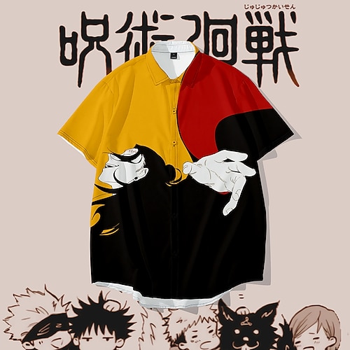 

Jujutsu Kaisen Zenin Maki Dessin Animé Manga Rentrée scolaire Animé Harajuku Art graphique Kawaii Haut Pour Homme Adulte Impression 3D Térylène