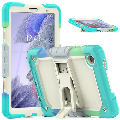 

Tablet Case Cover For Samsung Galaxy Tab A8 A7 Lite A7 Lite with Stand Shockproof Solid Colored TPU PC