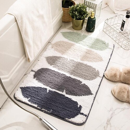 

Indoor Door Mat, Indoor Rugs Absorbent Resist Dirt Entrance Rug, Non Slip Bathroom Rug,Machine Washable Inside Floor Mat Door Rugs Area Rug