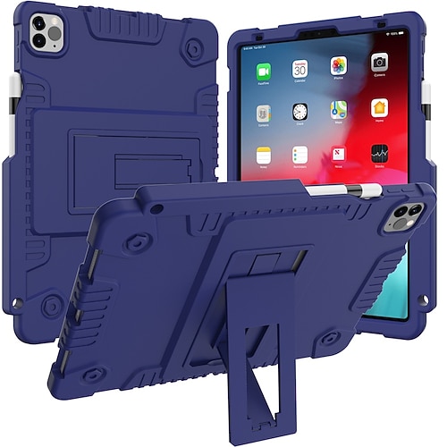 

Tablet Case Cover For Apple iPad 10.2'' 9th 8th 7th iPad mini 6th Portable with Stand with Windows Solid Colored Silica Gel PC