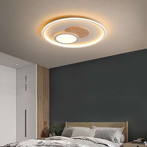 

41 cm Ceiling Light LED Round Acrylic Painted Finishes Modern 110-120V 220-240V