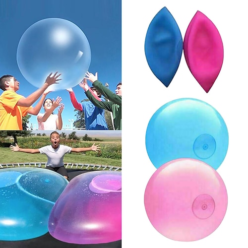 

Toy Bubble Ball Holiday Bouncy Ball Elastic Super Large Beach Balloon Oversized Inflatable Filled Water Injection Ball3/5/8 selling