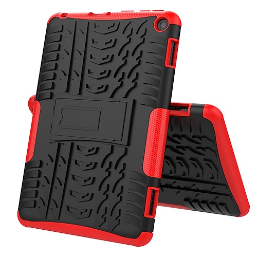 

Tablet Case Cover For Amazon Kindle Fire HD 10 / Plus 2021 Fire HD 8 / Plus 2020 Fire HD 10 2019/2017 Fire HD 8 (2017) Fire 7 (2017) Waterproof Portable with Stand Solid Colored PC