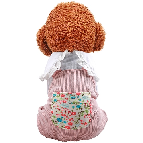 

Dog Pajamas Dog Cat Sweatshirt Patterned Animal Adorable Cute Dailywear Casual / Daily Dog Clothes Puppy Clothes Dog Outfits Soft Blue Costume for Girl and Boy Dog Polyester XL