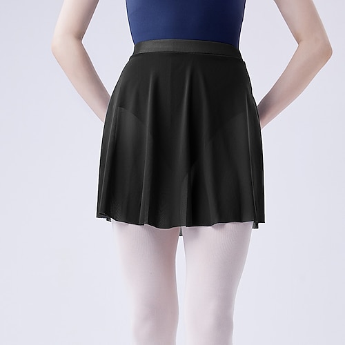 

Ballet Skirts Tulle Women's Training Performance High Chinlon