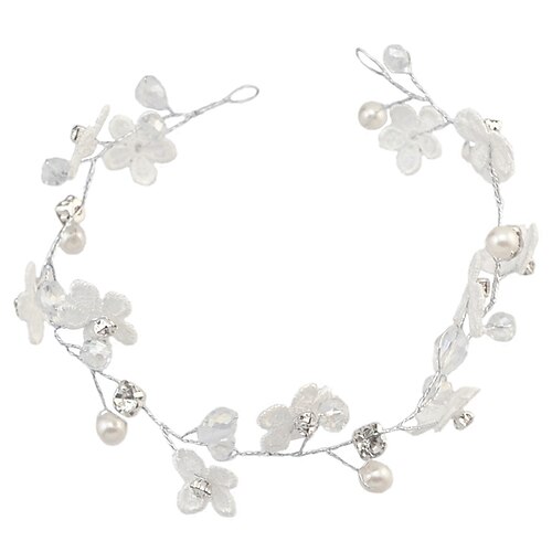 

Hair Accessory Alloy Wedding Party / Evening Classic Style With Flower Headpiece Headwear