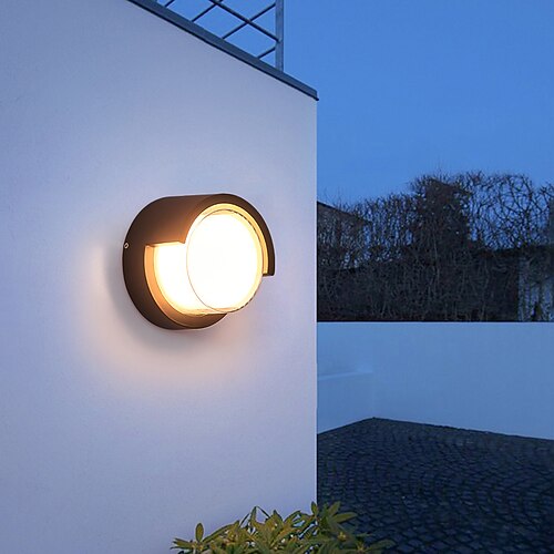 

Outdoor Wall Lights Indoor Modern Nordic Style Indoor Wall Lights Bedroom Outdoor Aluminum 220-240V 18 W