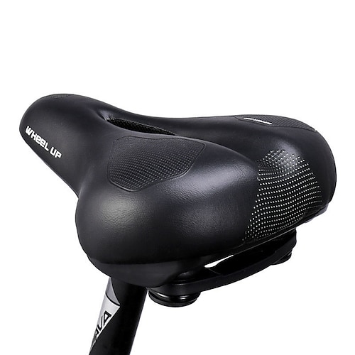 

Wheel up Bike Saddle / Bike Seat Breathable Wearproof Soft Professional PVC(PolyVinyl Chloride) Steel Cycling Road Bike Mountain Bike MTB Recreational Cycling BlackWhite / Ergonomic