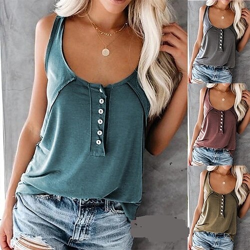 

camicia casual in tinta unita con gilet senza maniche con bottoni