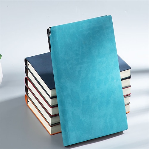 

Notebook Ruled A5 5.8×8.3 Inch Aesthetic PU SoftCover Diary 200 Pages Notebook for Office Student