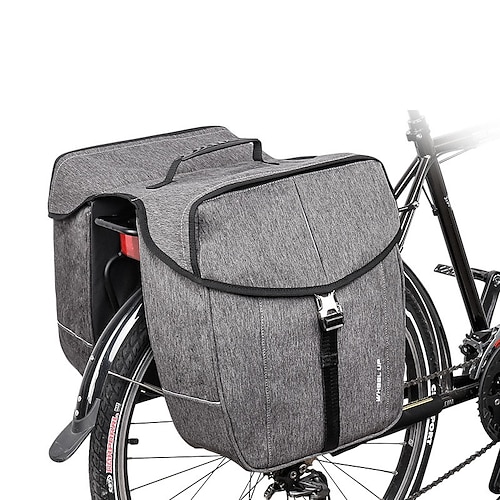 

Aufrollen 50 L Fahrradlenkertasche Reflektierend Wasserdicht Tragbar Fahrradtasche Polyester Tasche für das Rad Fahrradtasche Radsport Übung im Freien