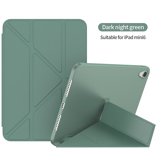 

Tablet Case Cover For Apple iPad 10.2'' 9th 8th 7th iPad Pro 12.9''iPad Air 4th 3rd iPad mini 6th 5th 4th iPad Pro 11''with Stand Magnetic Smart Auto Wake / Sleep Solid Colored TPU PU Leather
