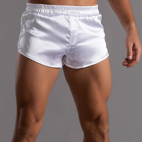 

Men's Swim Shorts Swim Trunks Board Shorts 3 inch Shorts Short Shorts Elastic Waist Solid Color Comfort Breathable Short Sports Outdoor Daily Bathing Stylish Casual / Sporty Black Green Black