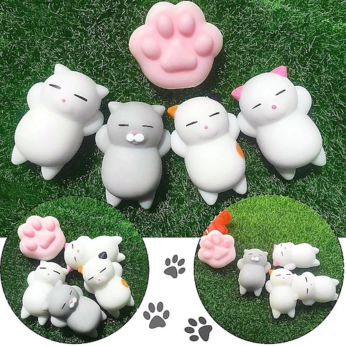 

40 Pc Mochi Squishy Toys Mochi Kawaii squishies Toys Gifts for Party Favors for Teenagers Mini Supper Cute Animals Stress Relief Toy